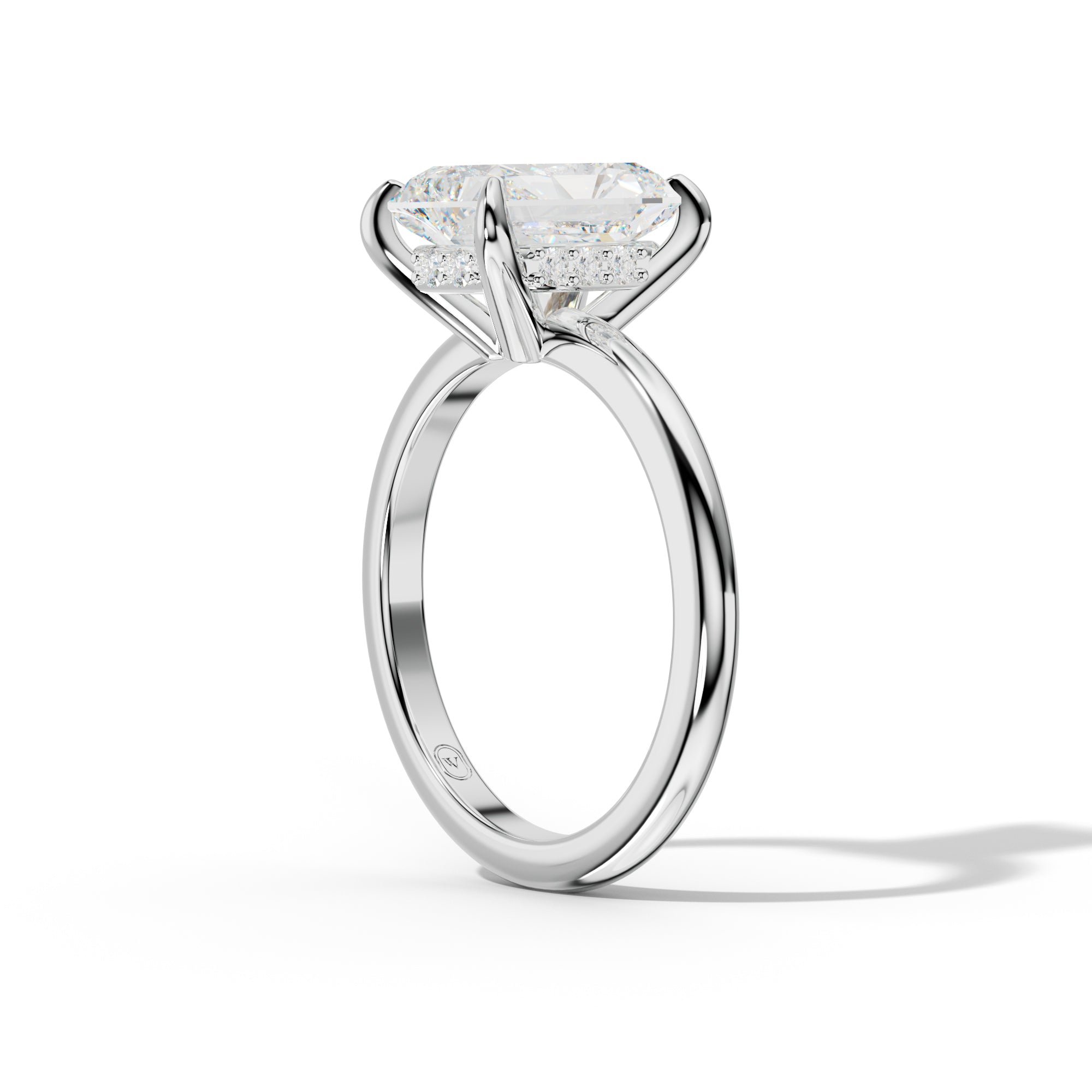 Natalie Radiant Cut Engagement Ring